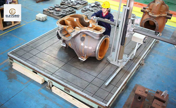 ElevGrid facility - quality control testing area